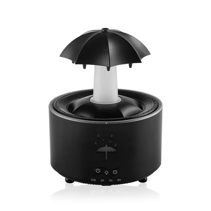 🌧️ UmbraMist – Humidificador y Difusor de Aroma con Luces LED 🌈