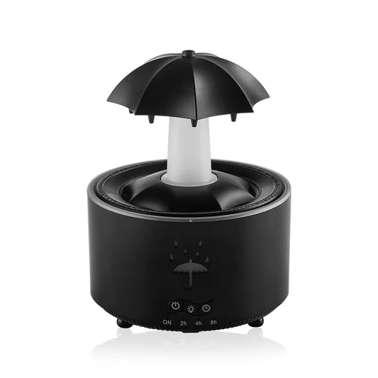 🌧️ UmbraMist – Humidificador y Difusor de Aroma con Luces LED 🌈